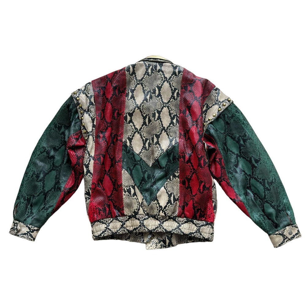 Gucci Snakeprint Python Tricolor Convertible Desi… - image 8